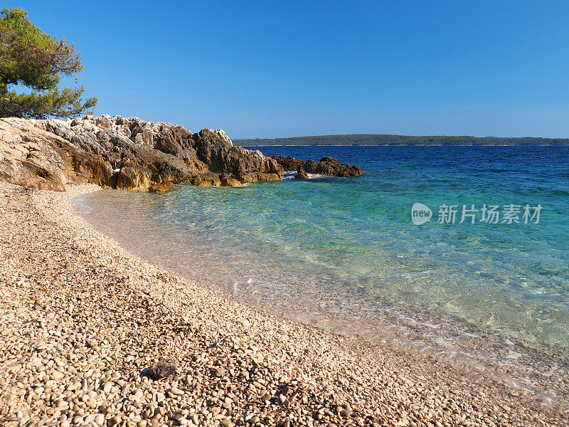 天堂亚得里亚海海滨