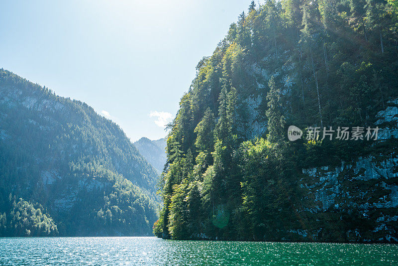 美景Königssee，巴伐利亚