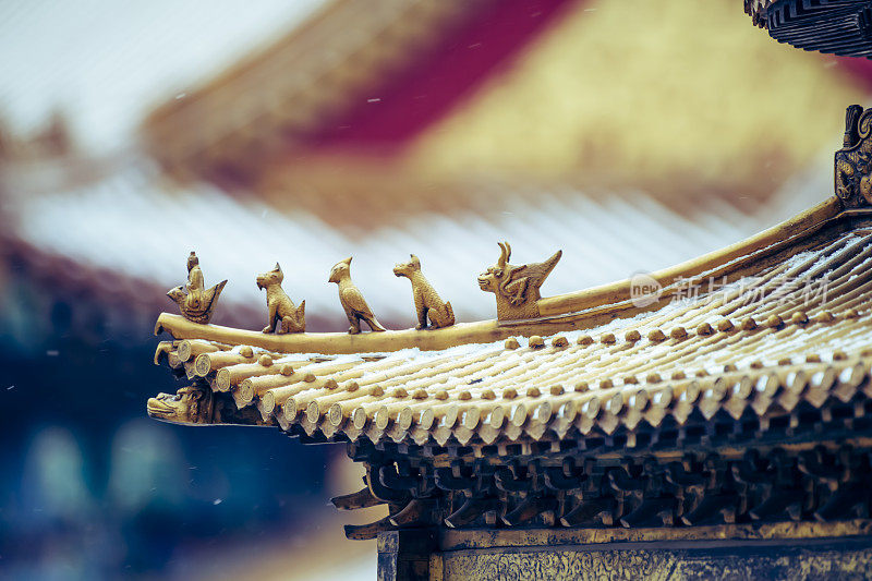 中国北京的紫禁城