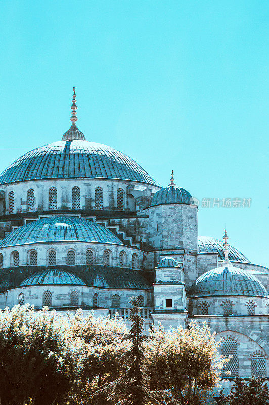 位于土耳其伊斯坦布尔的圣索菲亚大教堂