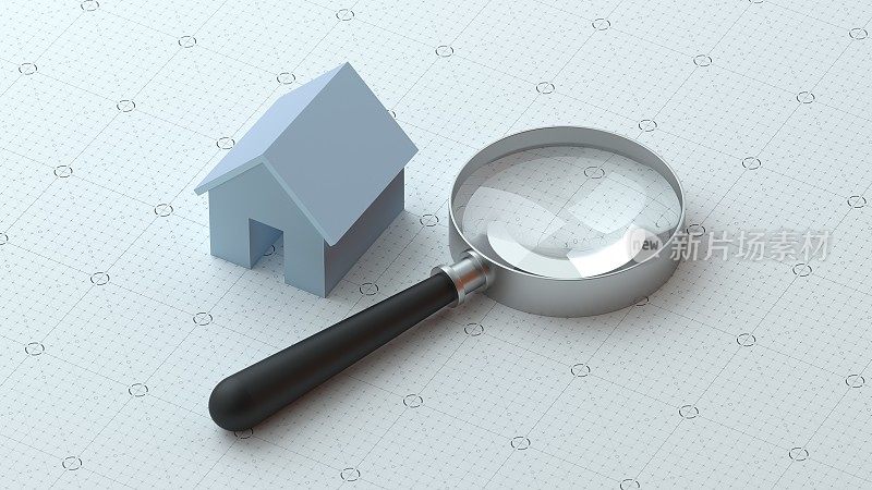 搜索房子，搜索家，搜索房地产，房子或新家