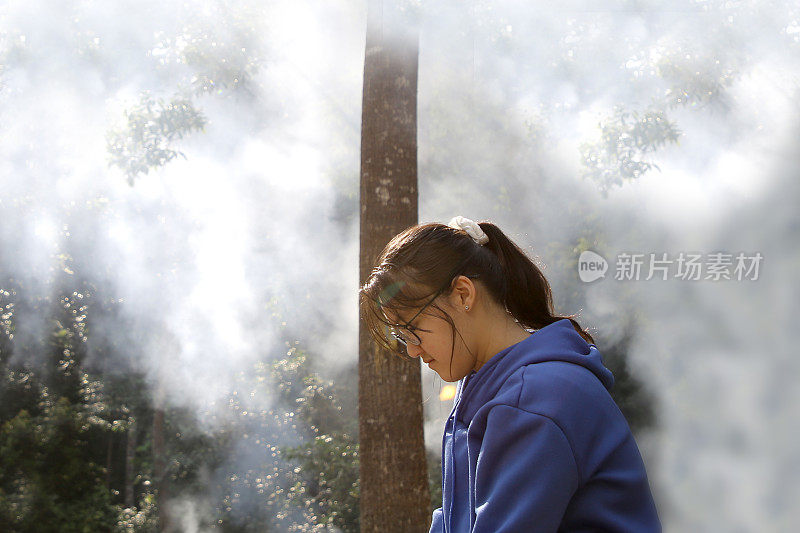 在自然保护区放松