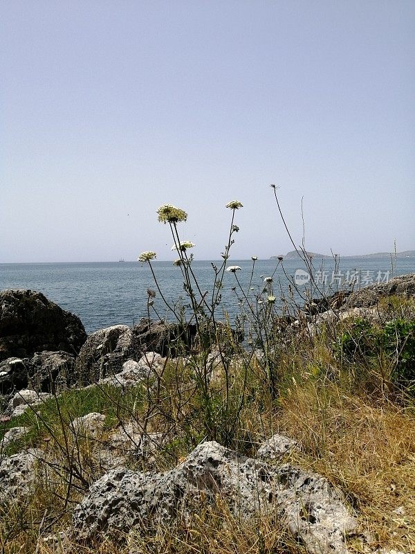意大利地中海沿岸盖塔海景