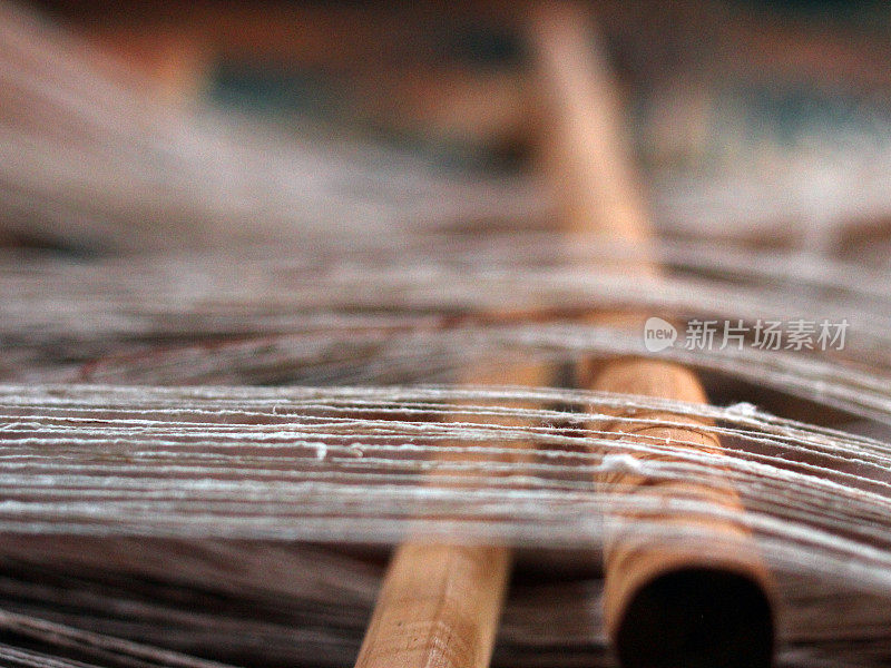马达加斯加:丝绸织机