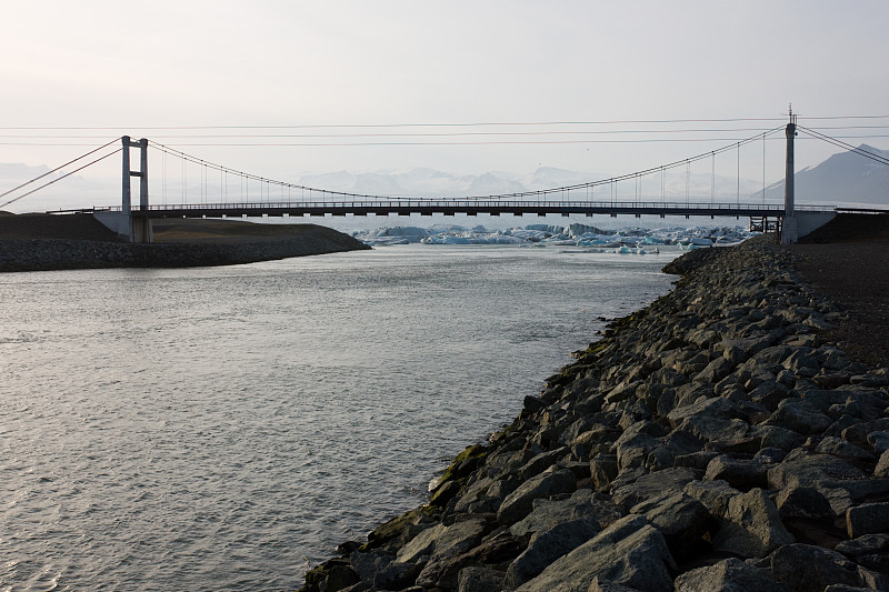 强生公司# 246;kulsarlon桥,冰岛