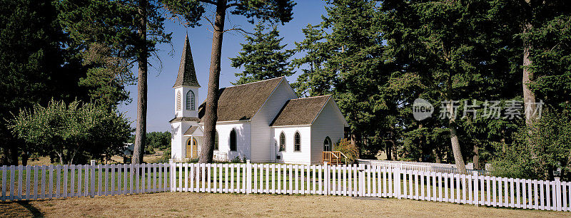 华盛顿州的岛屿教堂
