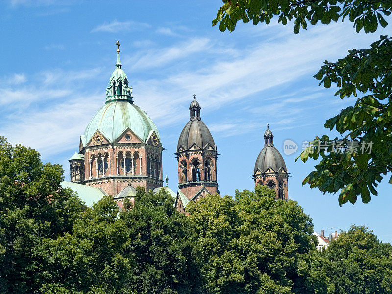 慕尼黑教堂-圣卢卡斯的塔
