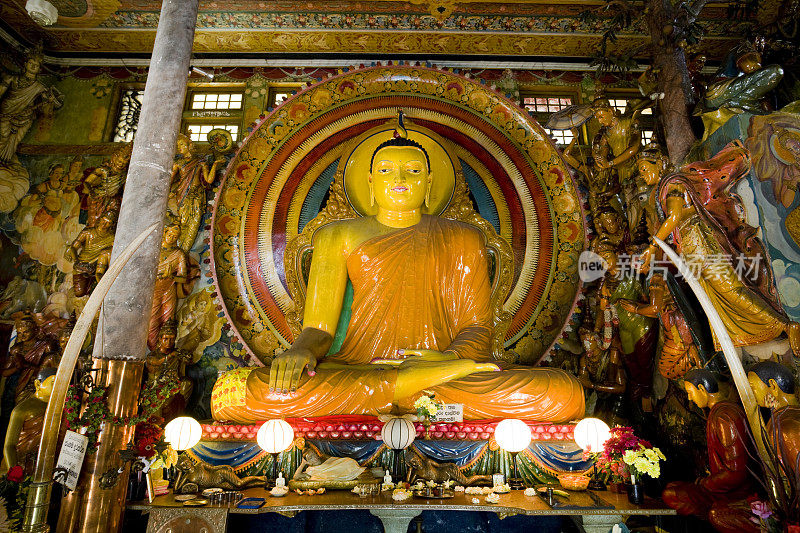 斯里兰卡科伦坡的甘加拉雅寺