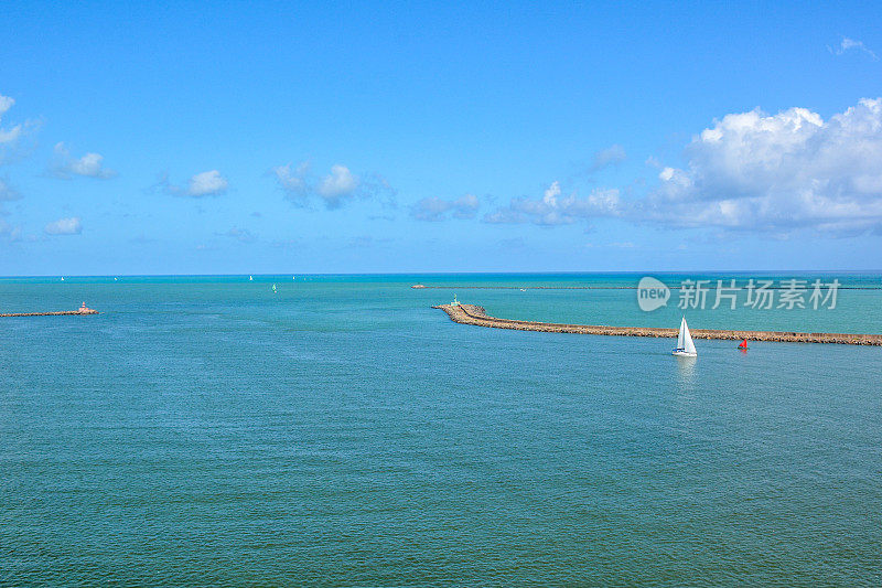 巴西伯南布哥累西腓老港入口