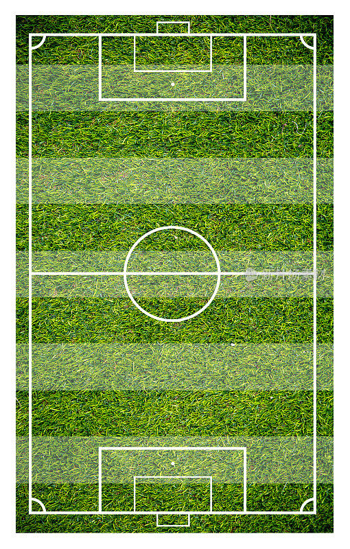 足球场的草。足球场或足球场背景。