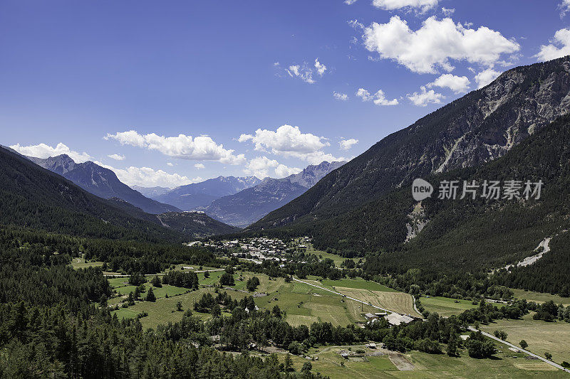 阿尔卑斯山脉景观