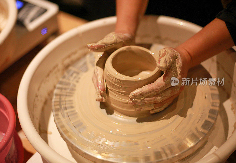 手工制作的陶器