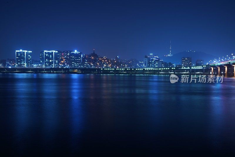 Vh522首尔汉江夜景