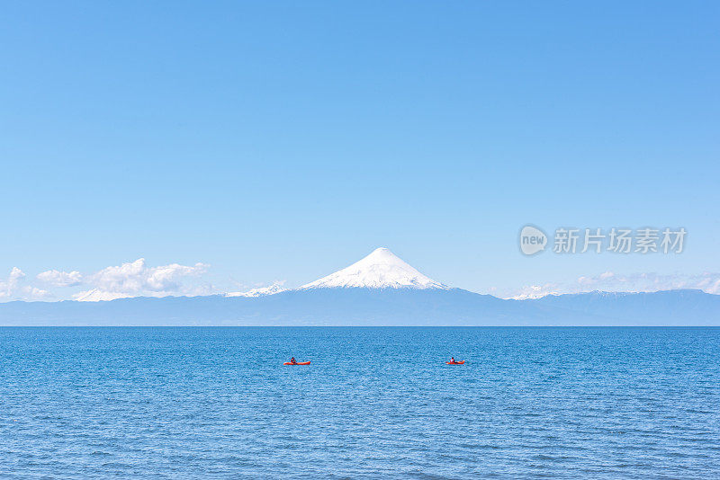 从Frutillar看到的火山奥索尔诺