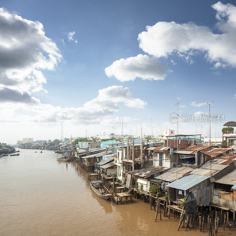 越南湄朔的湄公河