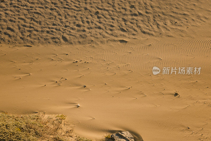 流沙的特写镜头