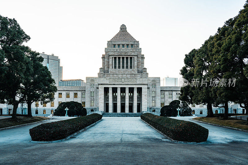 日本国会大厦，日本国会所在地东京