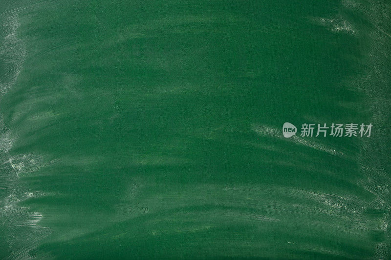 空的学校黑板背景与粉笔痕迹和空间复制
