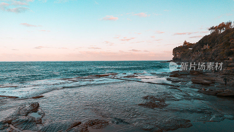 悉尼郊区海景，北部海滩，澳大利亚