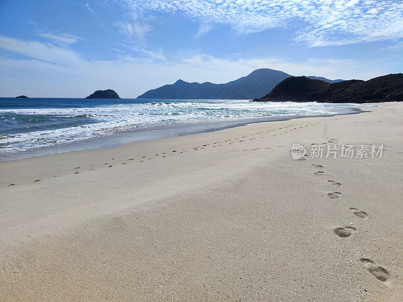 香港西贡东郊野公园大浪湾泳滩