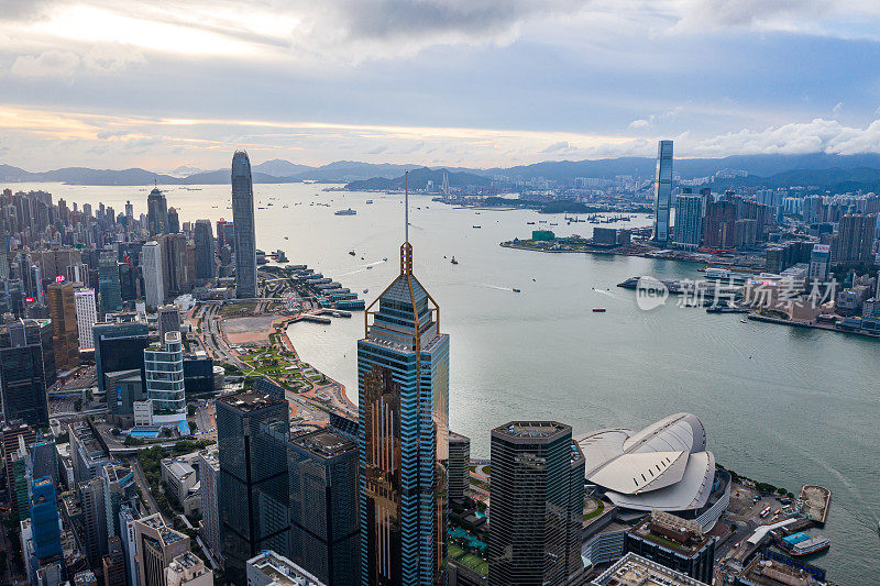 香港的天际线