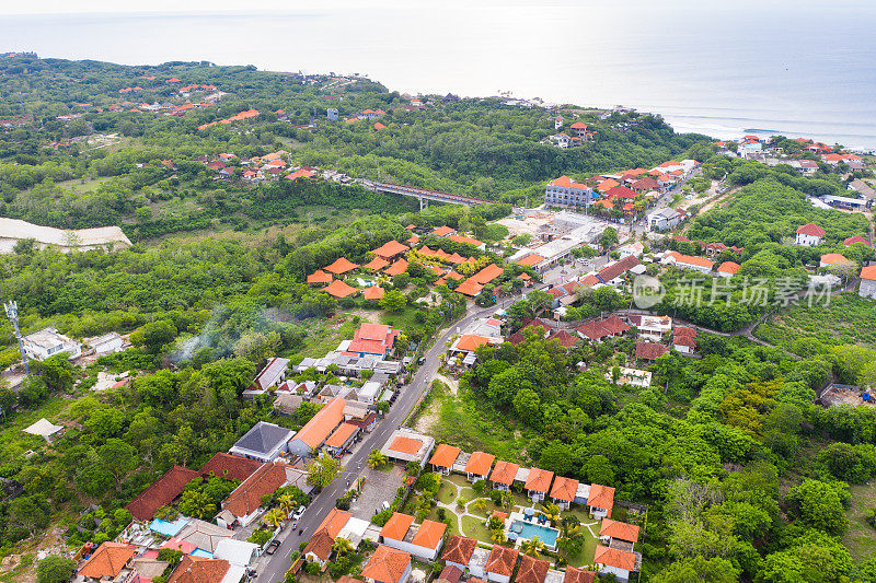 巴厘岛，来自上面的乌鲁瓦图。