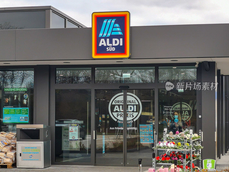 进入ALDI商店