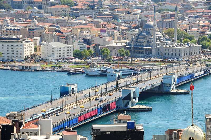 伊斯坦布尔的加拉塔桥