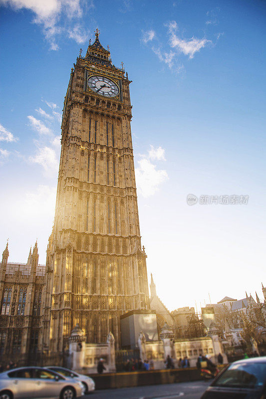 伦敦的大本钟塔