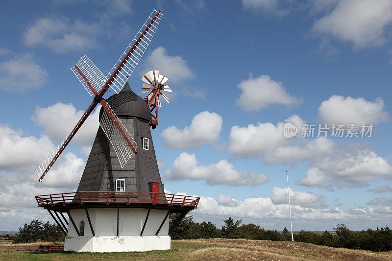 丹麦的荷兰式风车可以追溯到19世纪