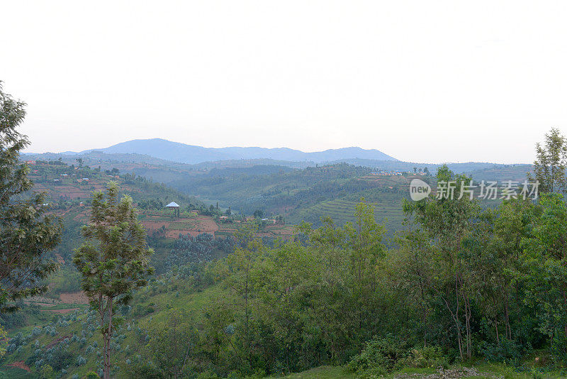 卢旺达基贝霍地区的农村