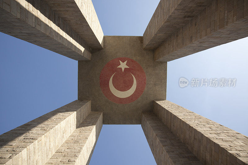 纪念，çanakkale，为土耳其士兵谁死在一战XXXL