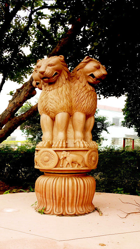 印度瓦拉纳西附近萨尔纳特的阿育王柱