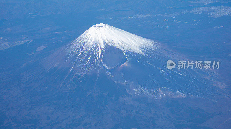 富士山鸟瞰图