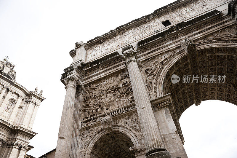 提图斯拱门，罗马广场，意大利罗马
