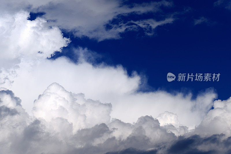 戏剧性的Cloudscape