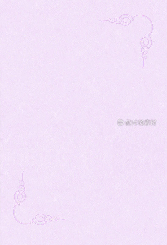 紫色背景纸与角落漩涡XXXL