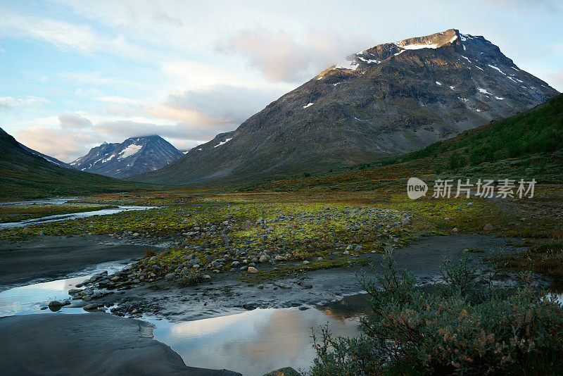 Jotunheimen国家公园的风景