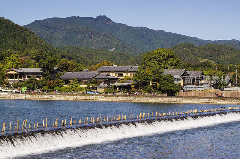 Oi河，京都，日本