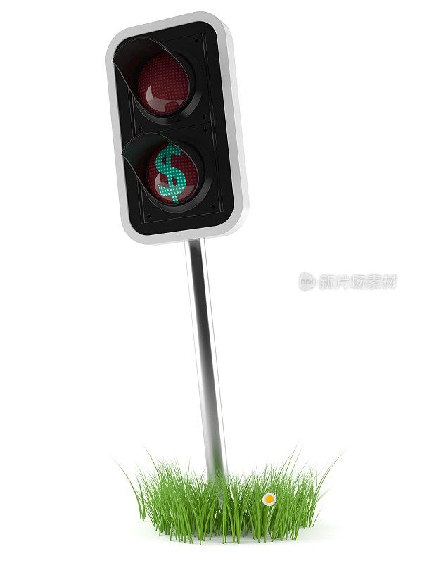 绿色交通信号灯