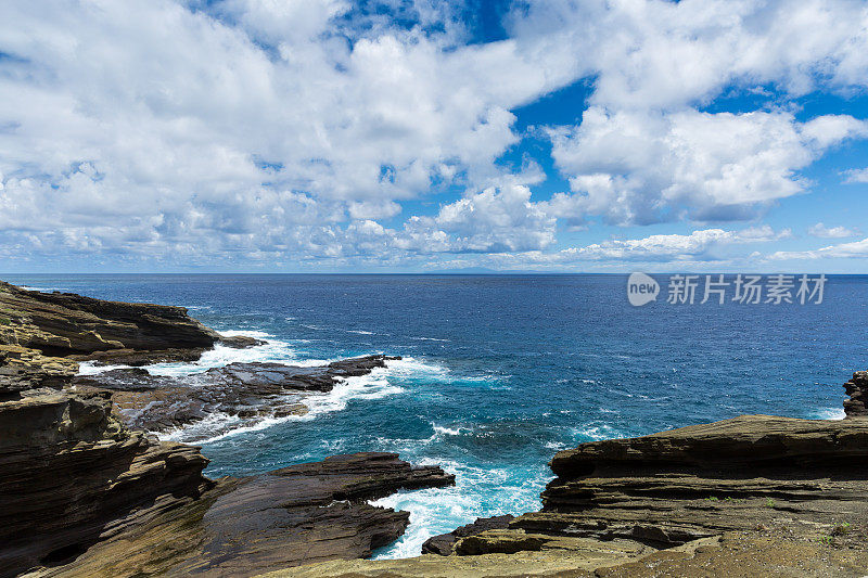 夏威夷瓦胡岛的拉奈瞭望台