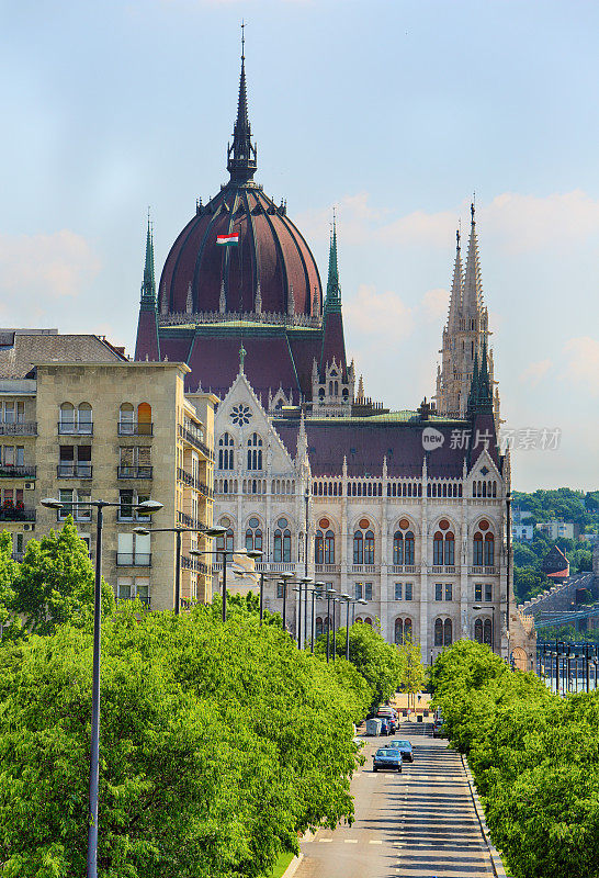 匈牙利布达佩斯，匈牙利议会
