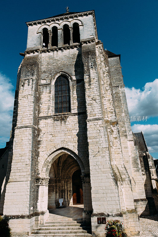 法国卢瓦尔河谷谢尔的圣艾格南教堂