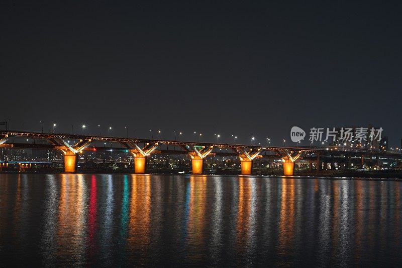 Vh522首尔汉江夜景