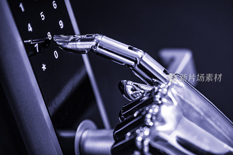AI机器人攻击网络安全编程代码密码保护