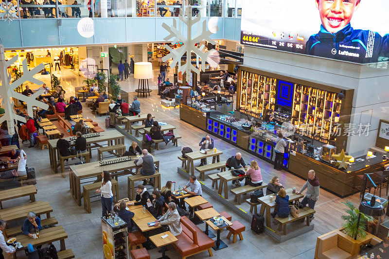 慕尼黑国际机场颇具吸引力的咖啡馆