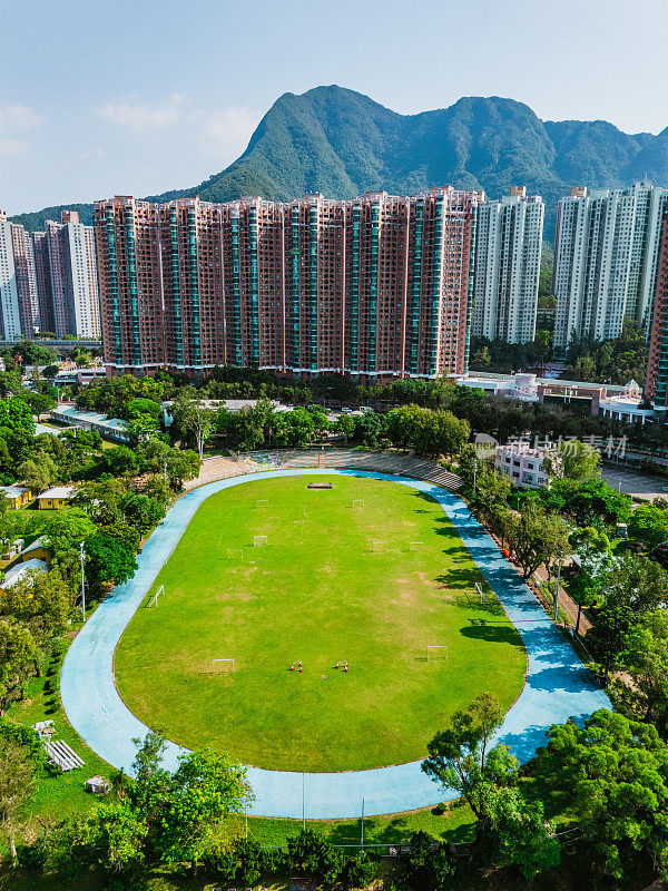 香港马鞍山的居民大厦