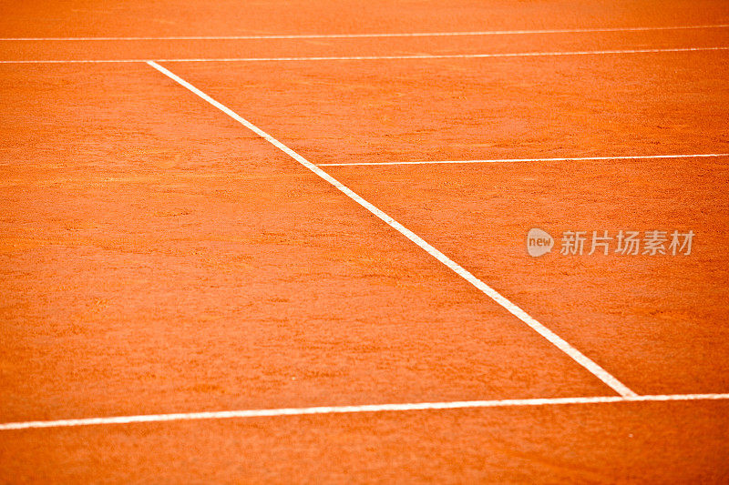 红土网球场背景