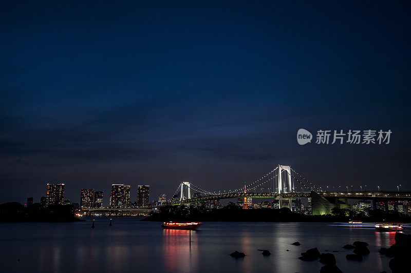 东京天际线夜景