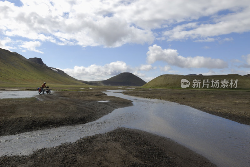 穿越冰岛河